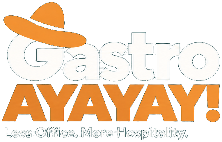 Gastro in Warmweiß, AYAYAY und Sombrero in Orange – Less Office. More Hospitality.